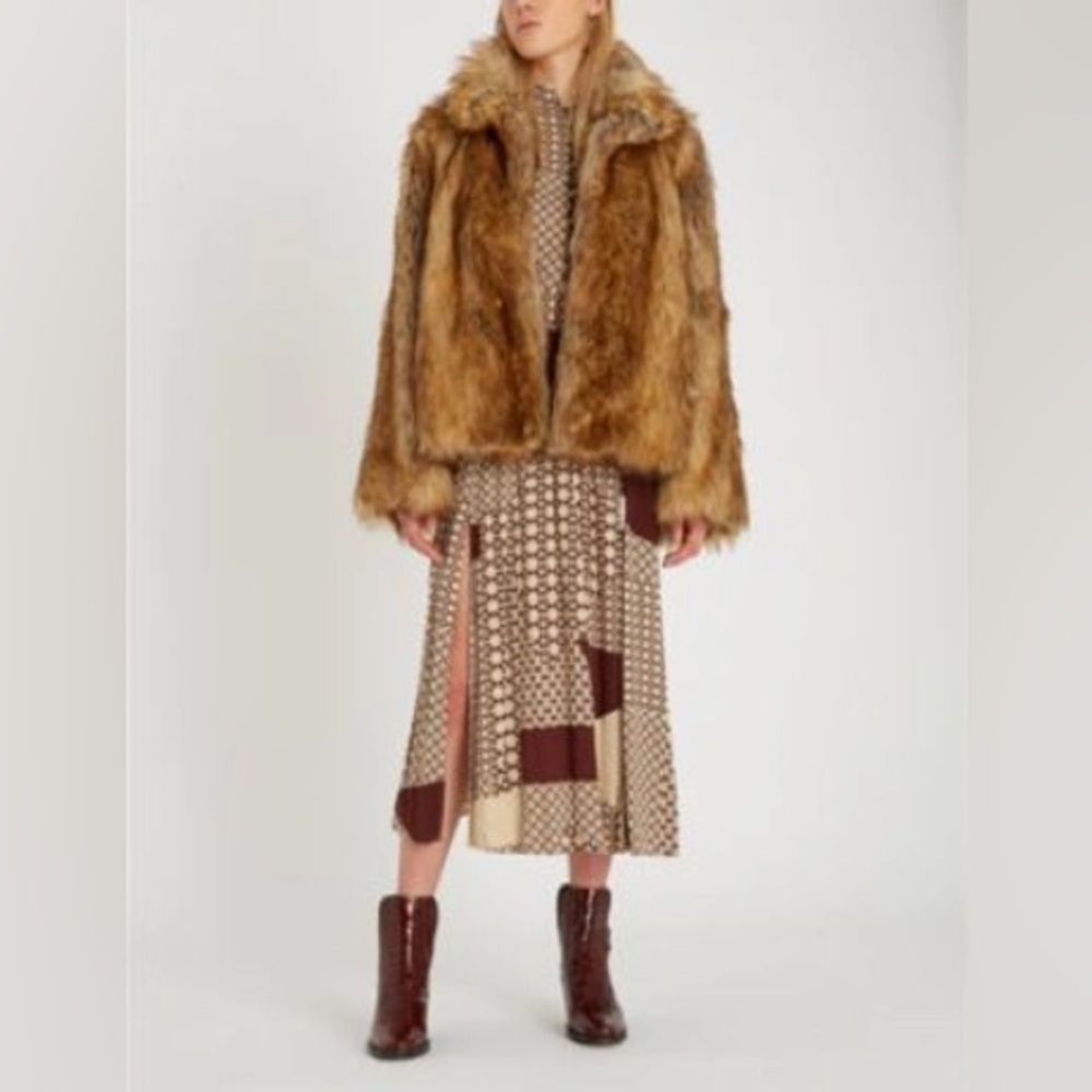 Zadig & Voltaire Brown Modacrylic Jackets & Women's - Picture 2 of 13